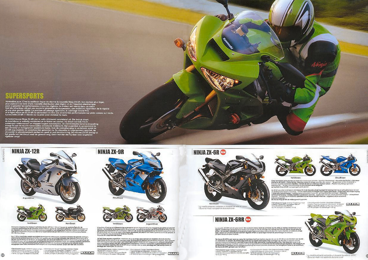 2003 Kawasaki brochure